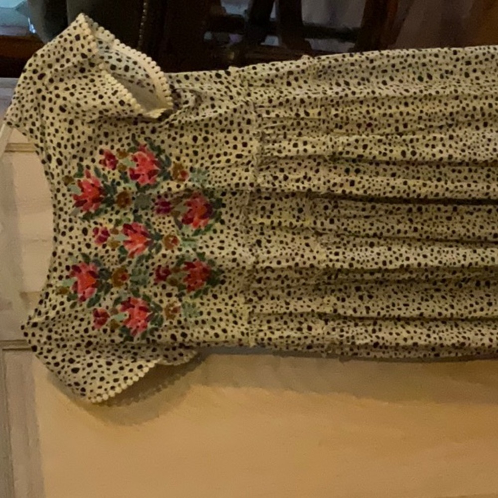 Floral Polka Dot Dress